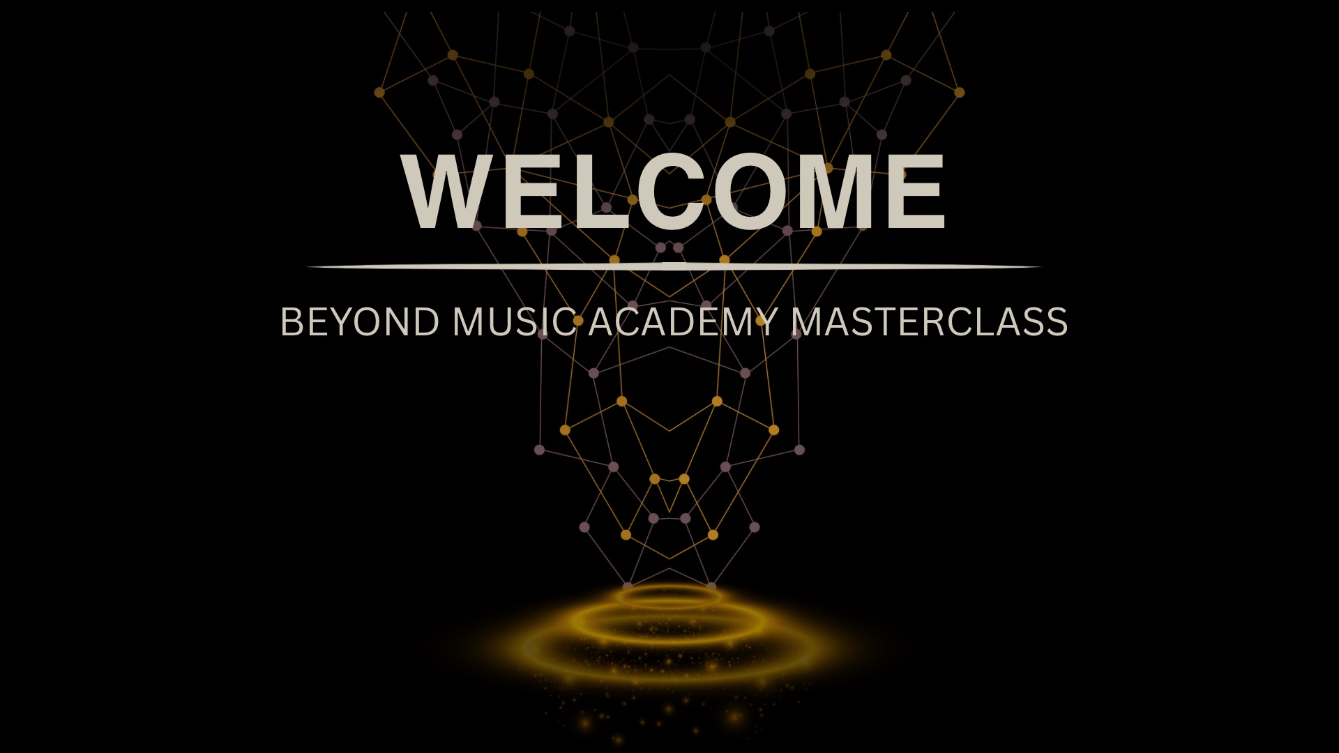 Beyond Music Academy Masterclass